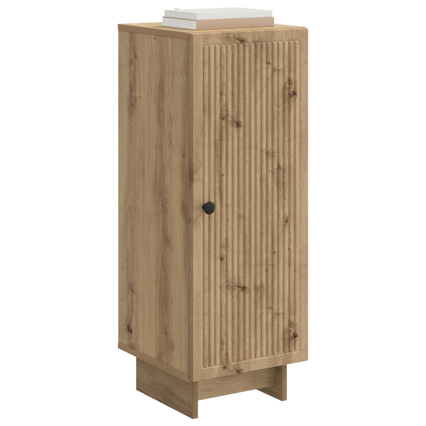 vidaXL Πλαϊνό γραφείο Artisan Δρυς 33 x 34,5 x 90 εκ