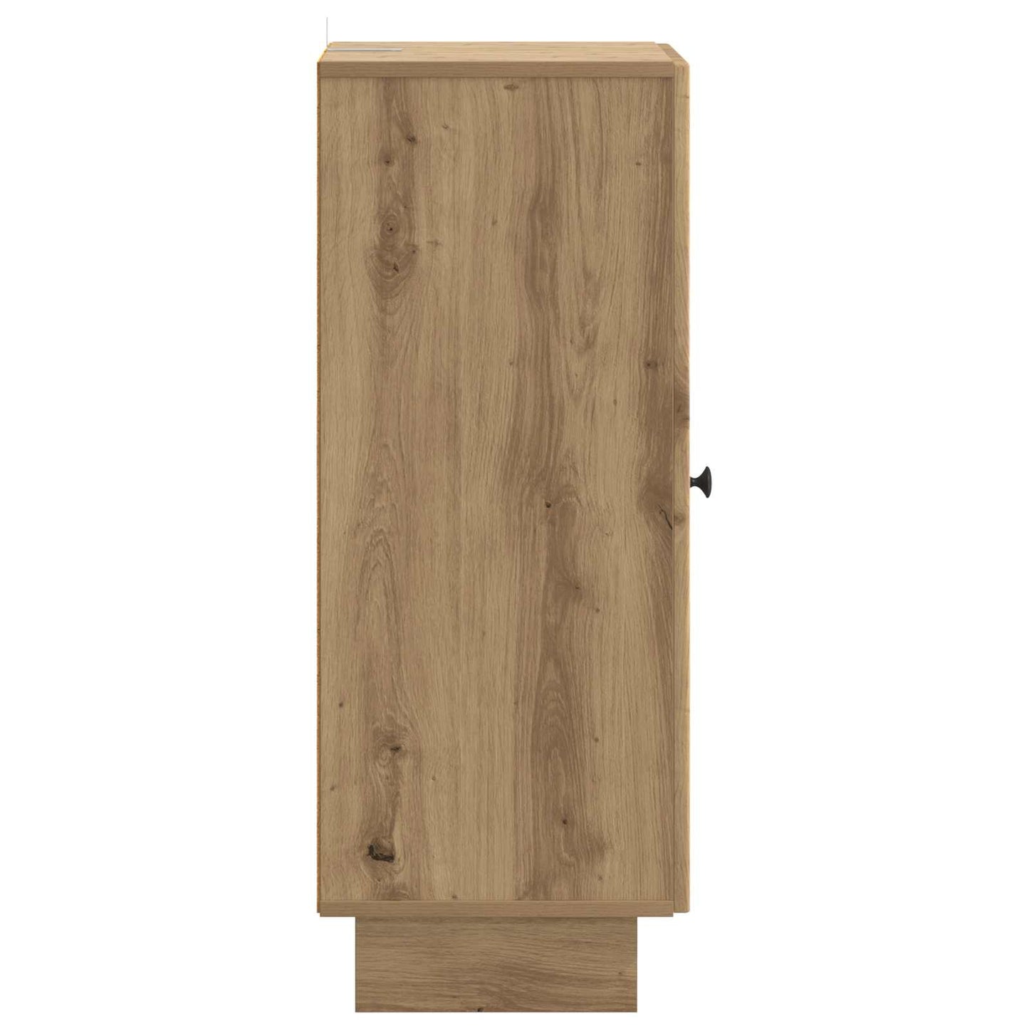 vidaXL Πλαϊνό γραφείο Artisan Δρυς 33 x 34,5 x 90 εκ