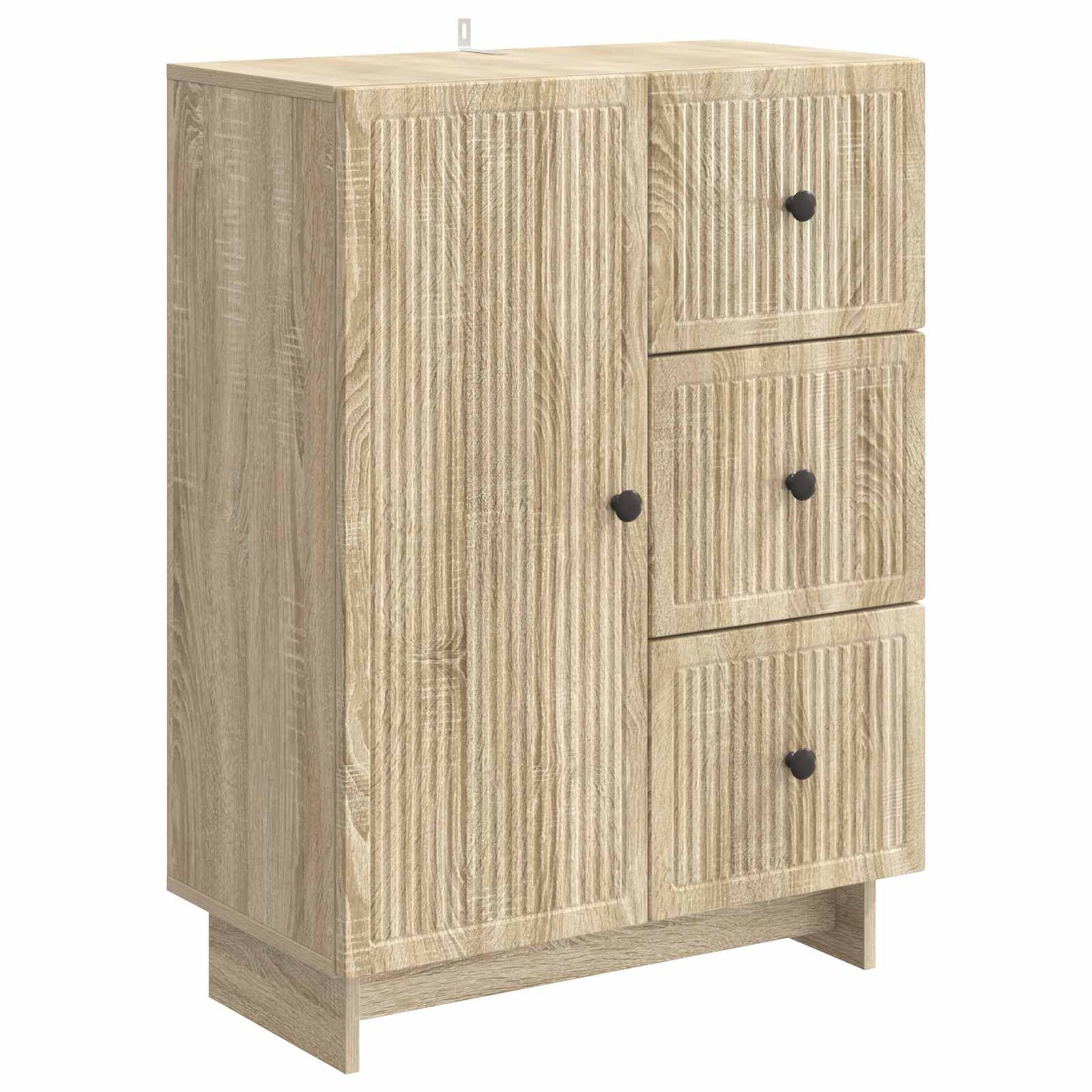 vidaXL Πλαϊνό γραφείο Sonoma Δρυς 66 x 34,5 x 90 εκ Επεξεργασμένο Ξύλο