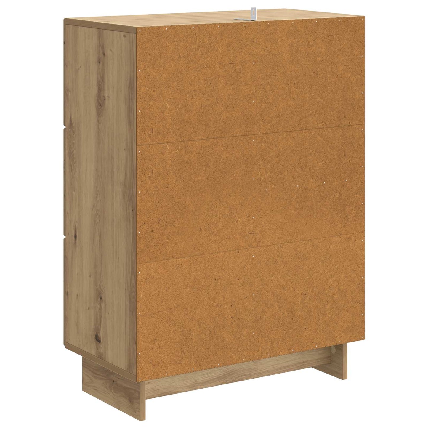 vidaXL Πλαϊνό γραφείο με συρτάρι Artisan Δρυς 66 x 34,5 x 90 εκ