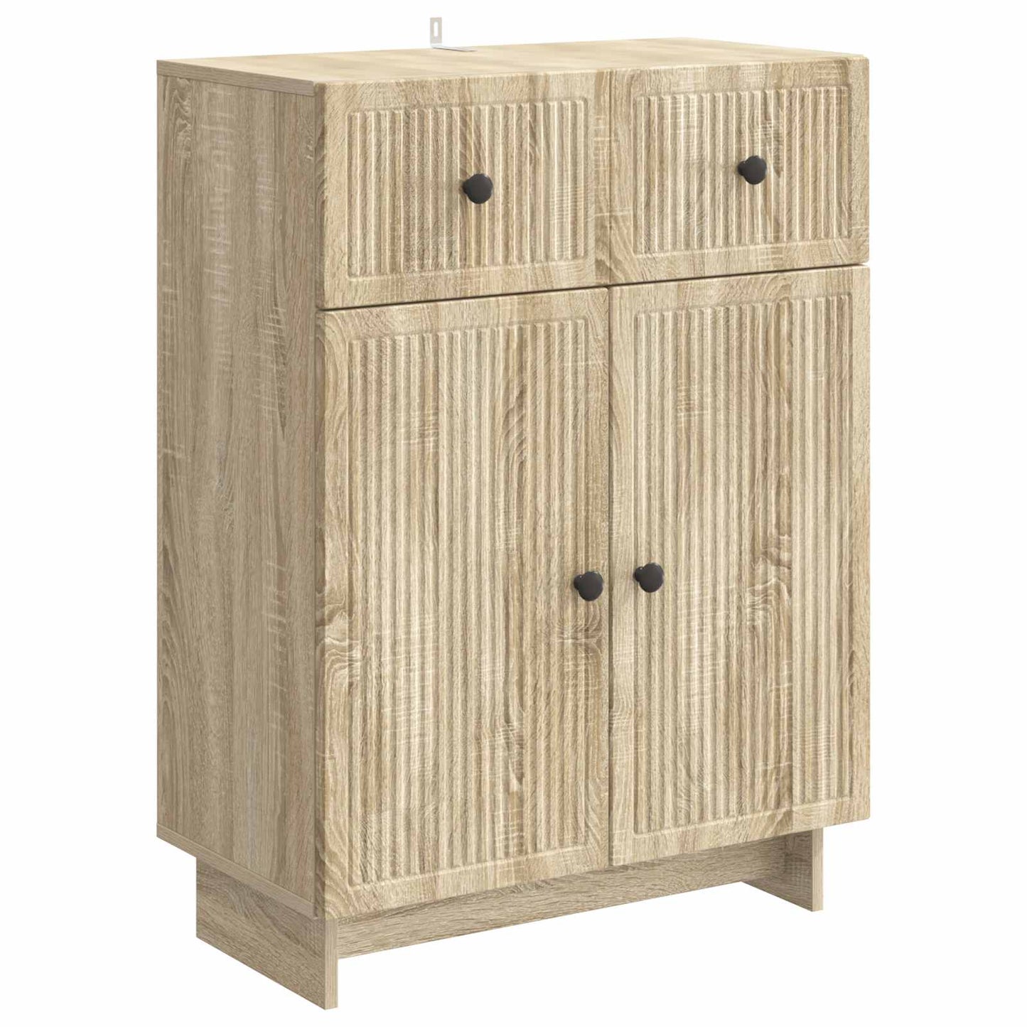 vidaXL Πλαϊνό γραφείο Sonoma Δρυς 66 x 34,5 x 90 εκ Επεξεργασμένο Ξύλο