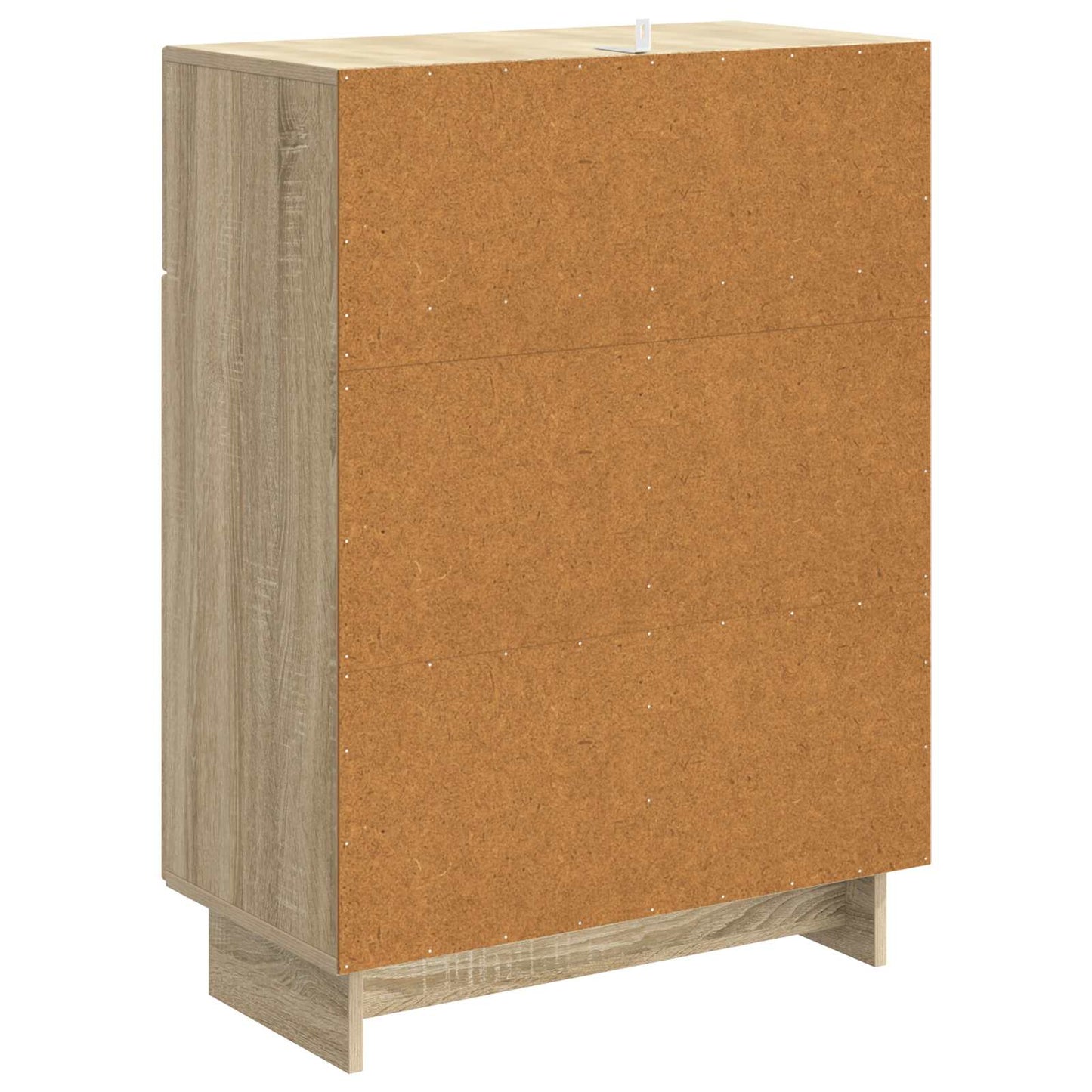 vidaXL Πλαϊνό γραφείο Sonoma Δρυς 66 x 34,5 x 90 εκ Επεξεργασμένο Ξύλο