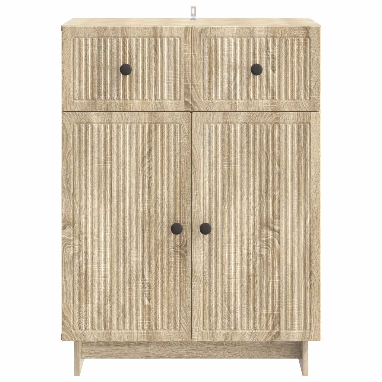 vidaXL Πλαϊνό γραφείο Sonoma Δρυς 66 x 34,5 x 90 εκ Επεξεργασμένο Ξύλο