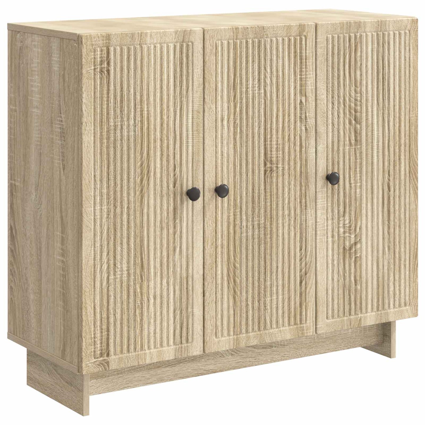 vidaXL Πλαϊνό γραφείο Sonoma Δρυς 89 x 34,5 x 80 εκ Επεξεργασμένο Ξύλο