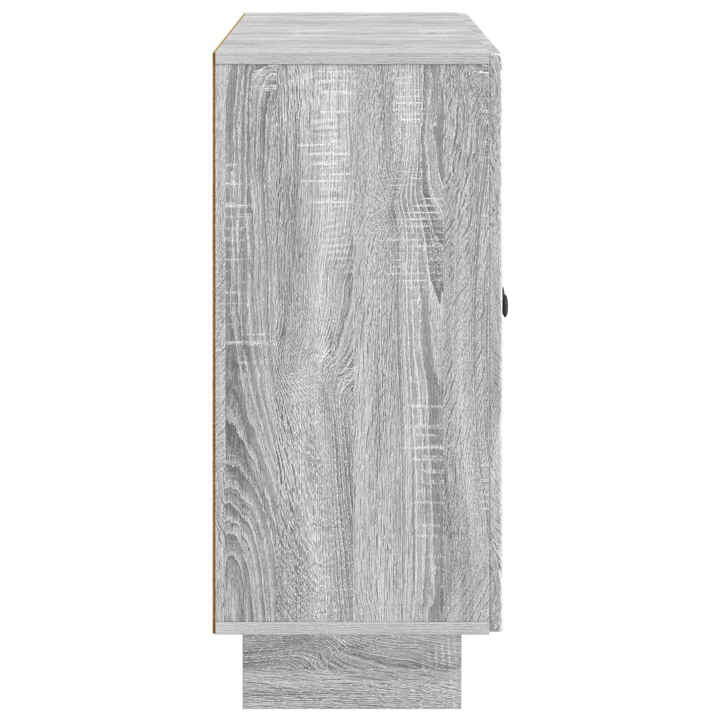 vidaXL Πλαϊνό γραφείο Γκρι Sonoma 89 x 34,5 x 80 εκ Επεξεργασμένο Ξύλο
