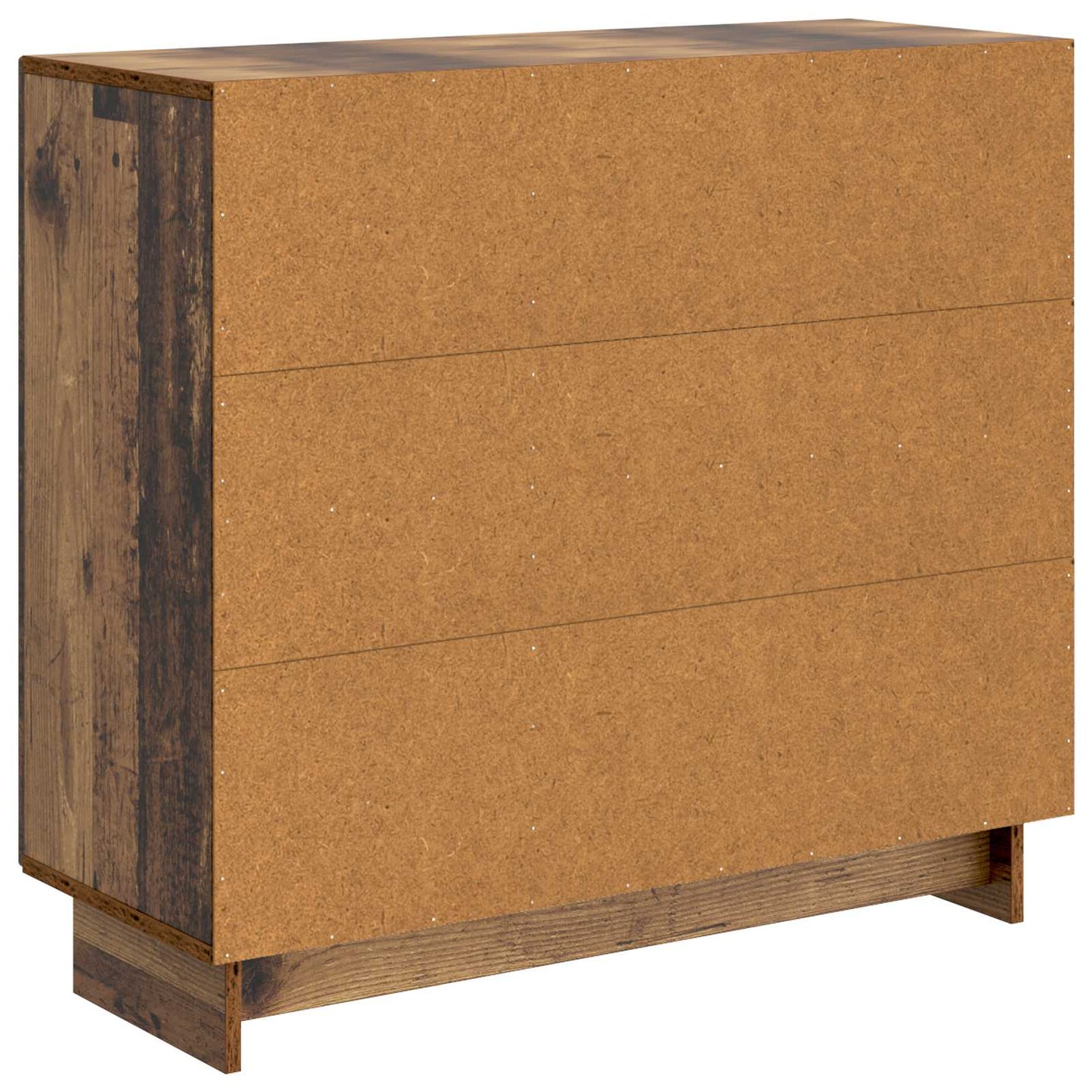 vidaXL Πλαϊνό γραφείο Παλαιωμένο ξύλο 89 x 34,5 x 80 εκ