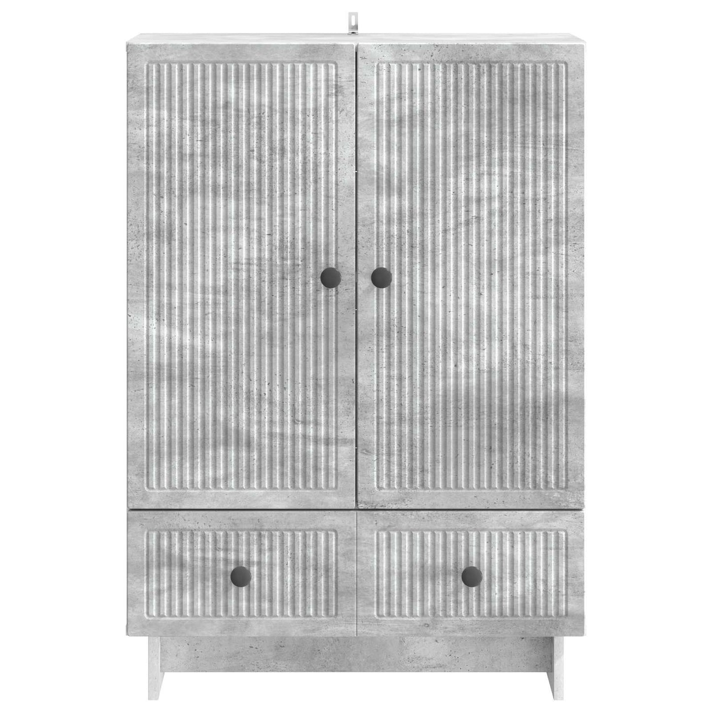 vidaXL Πλαϊνό γραφείο Σκυρόχρωμο Γκρι 66 x 34,5 x 95 εκ.
