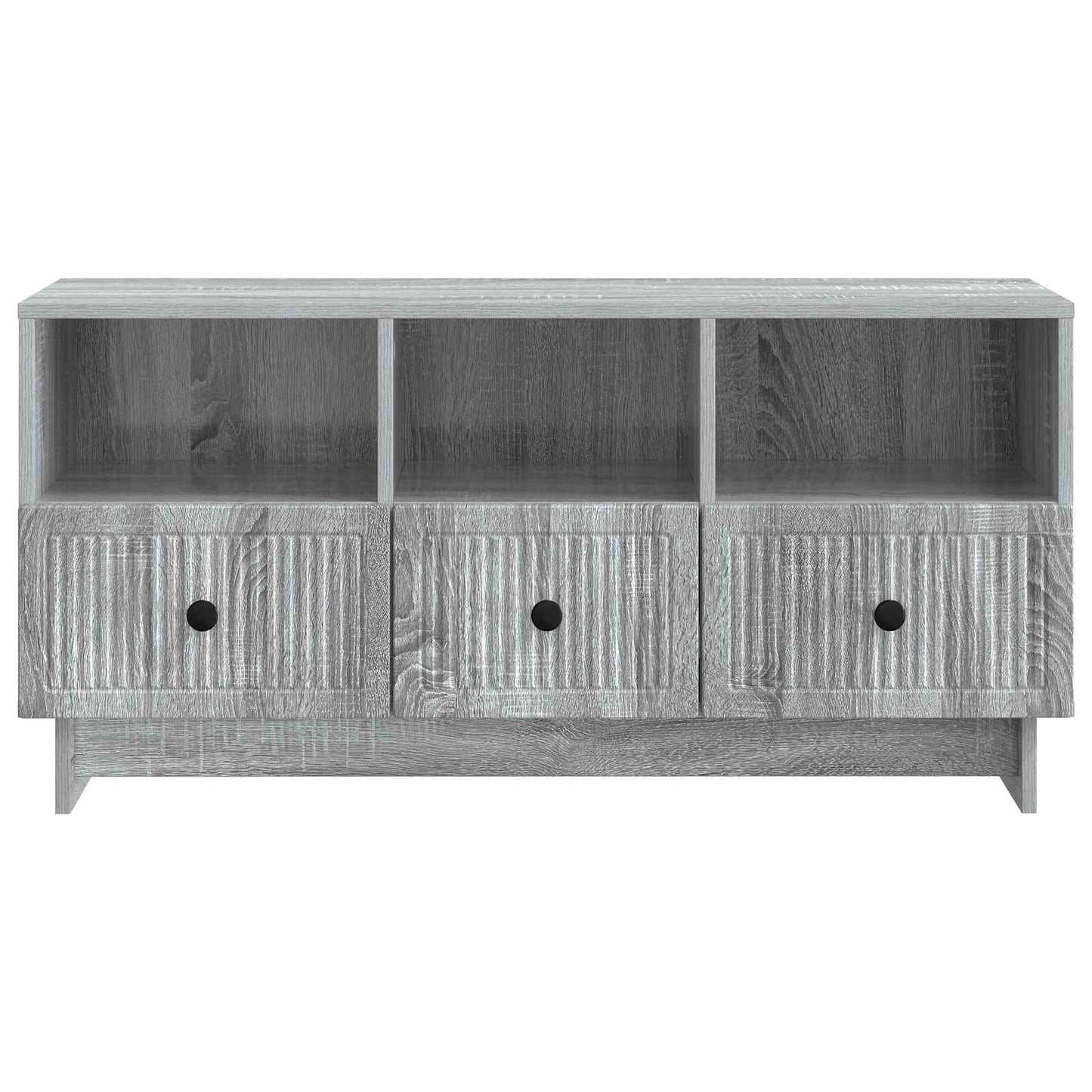 vidaXL Ντουλάπι TV Γκρι Sonoma 102 x 34,5 x 50 εκ. Επεξεργασμένο Ξύλο