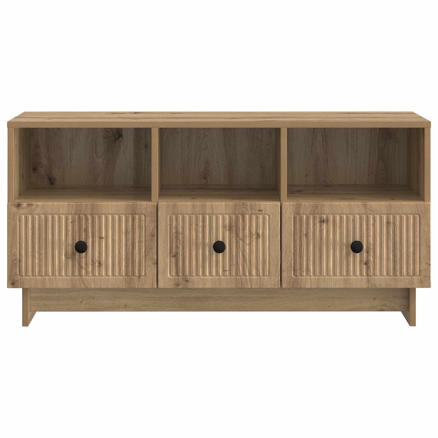 vidaXL Ντουλάπι TV Artisan Δρυς 102 x 34,5 x 50 εκ. Επεξεργασμένο Ξύλο