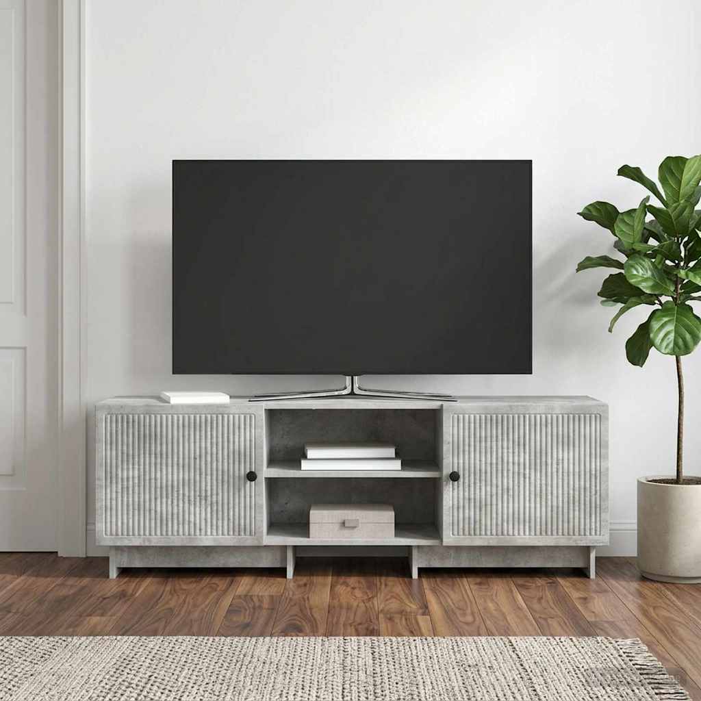 vidaXL Ντουλάπι TV Σκυρόχρωμο Γκρι 150 x 31 x 50 εκ.