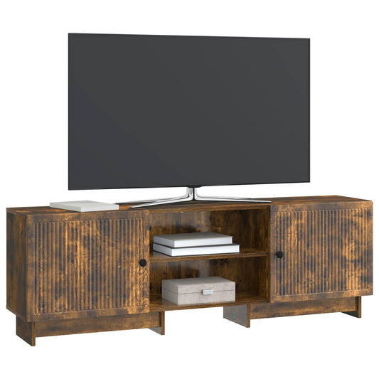 vidaXL Ντουλάπι TV Καπνιστή Δρυς 150 x 31 x 50 εκ.