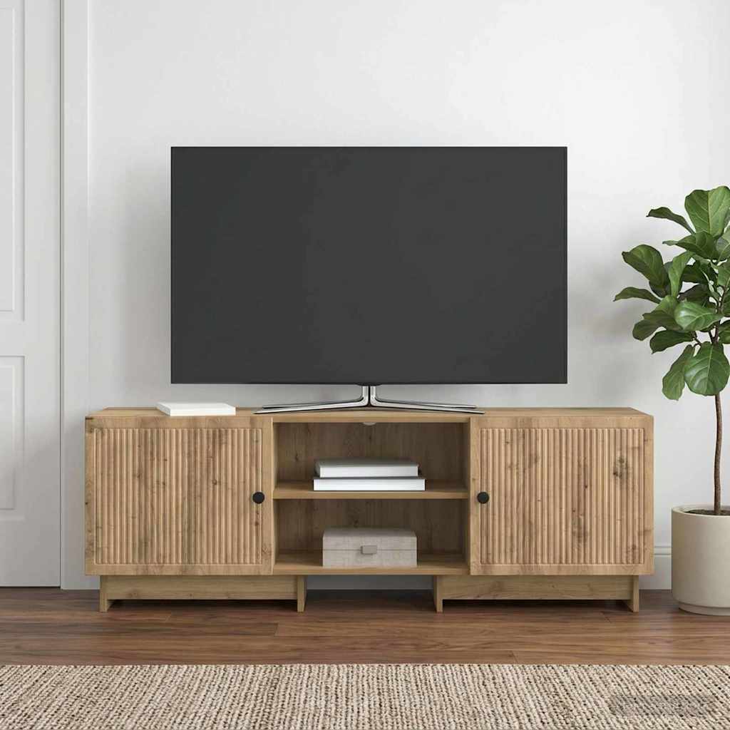 vidaXL Ντουλάπι TV Τεχνίτικη Δρυς 150 x 31 x 50 εκ.