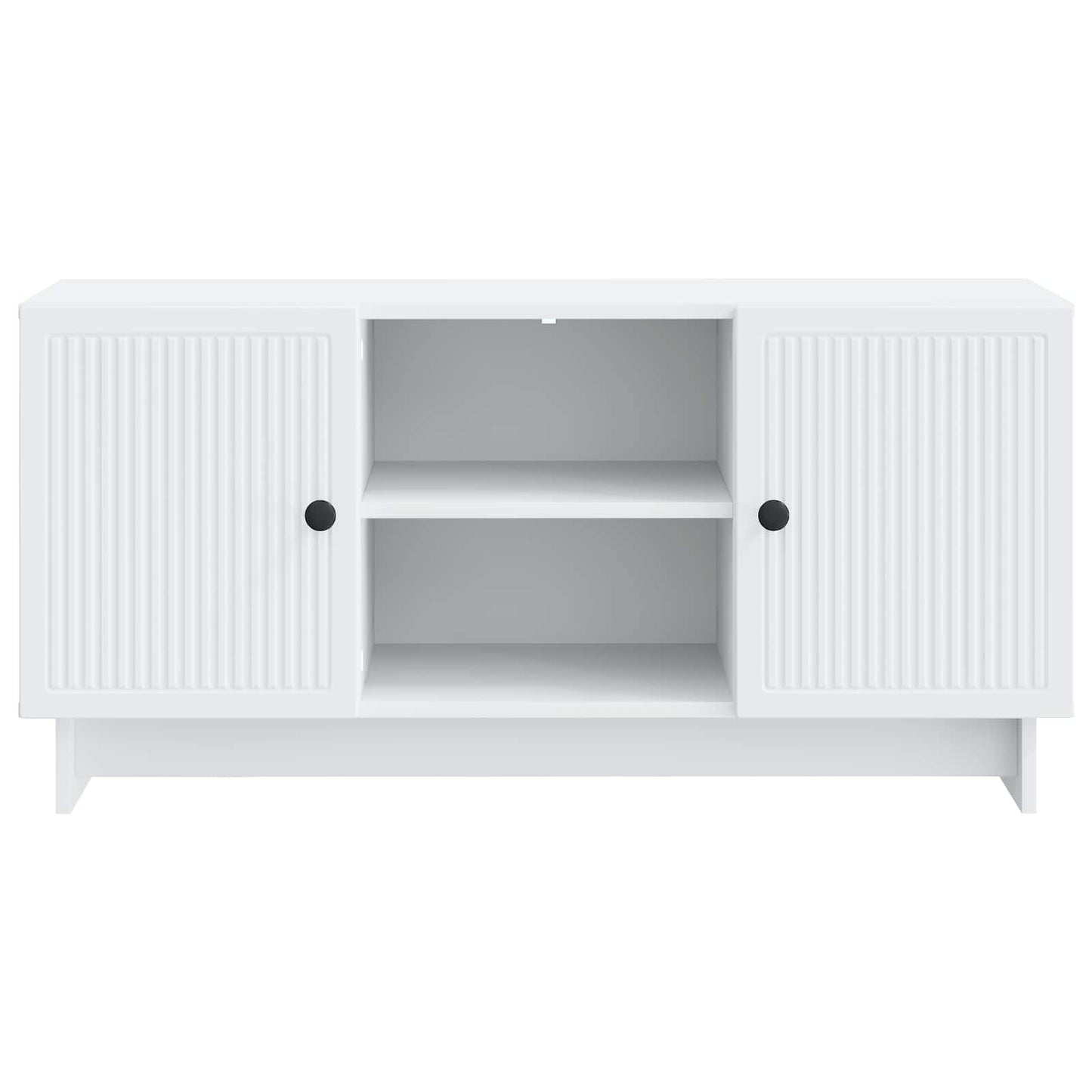 vidaXL Ντουλάπι TV 102 x 34,5 x 50 εκ. Λευκό Επεξεργασμένο Ξύλο