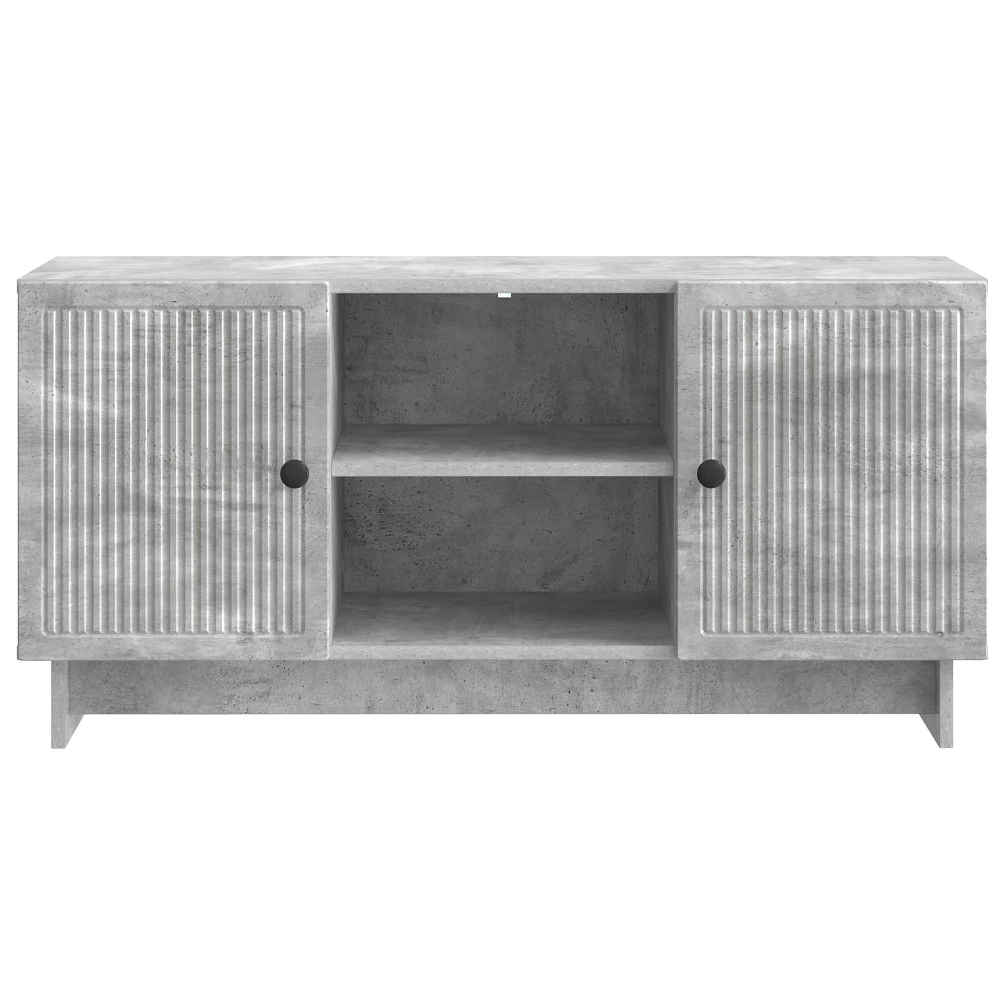 vidaXL Ντουλάπι TV 102 x 34,5 x 50 εκ. Γκρι Σκυροδέματος