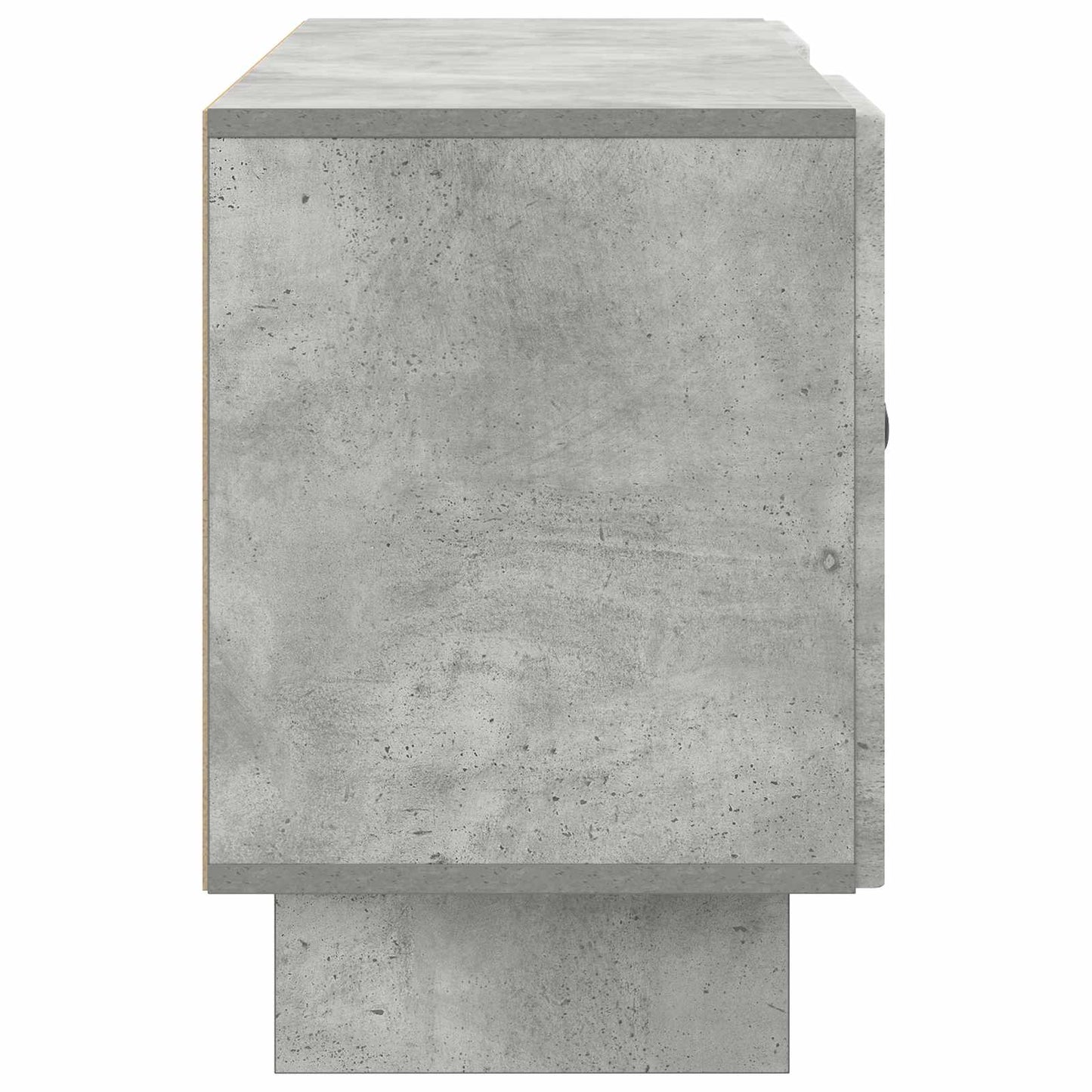 vidaXL Ντουλάπι TV 102 x 34,5 x 50 εκ. Γκρι Σκυροδέματος