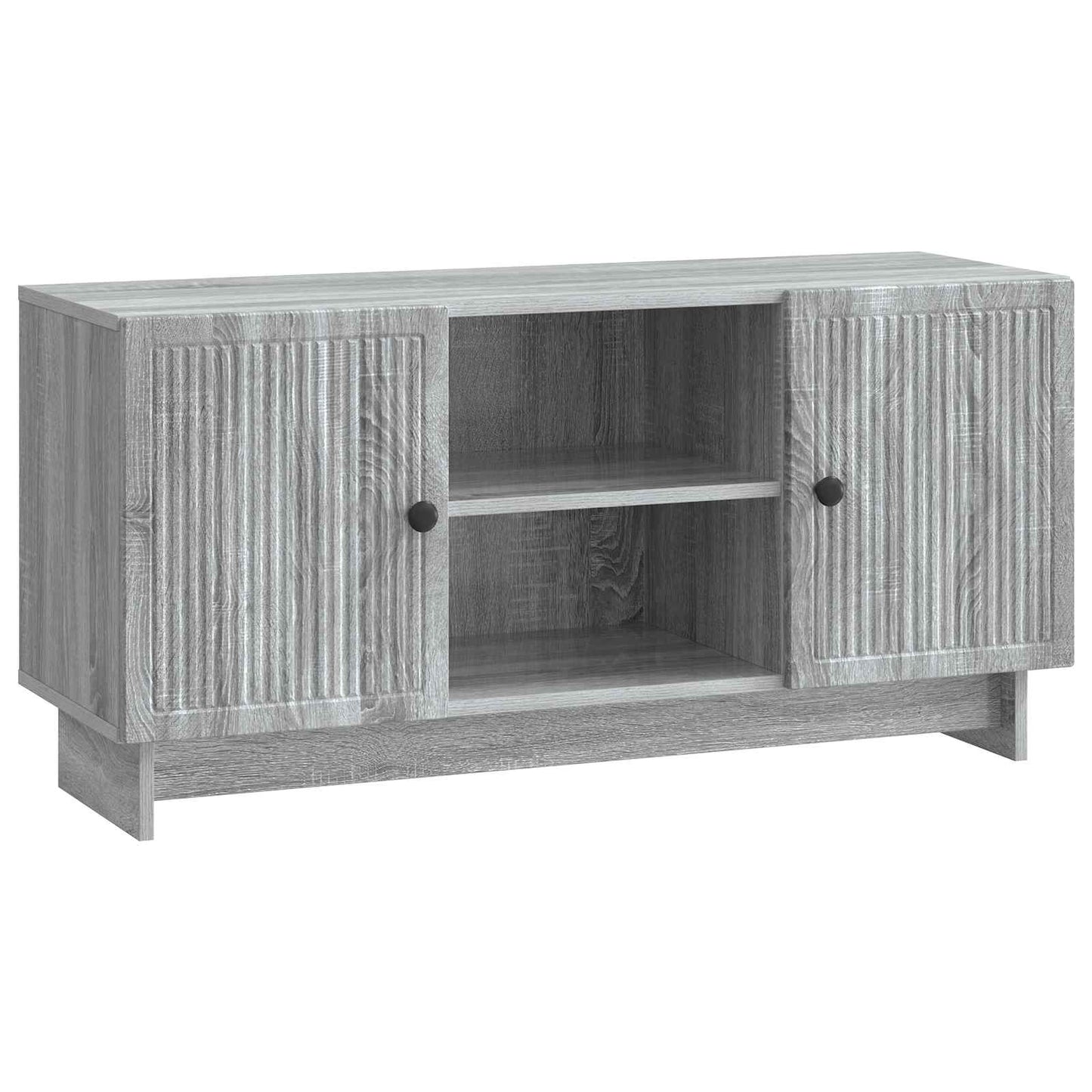 vidaXL Ντουλάπι TV 102 x 34,5 x 50 εκ. Γκρι Sonoma Επεξεργασμένο Ξύλο