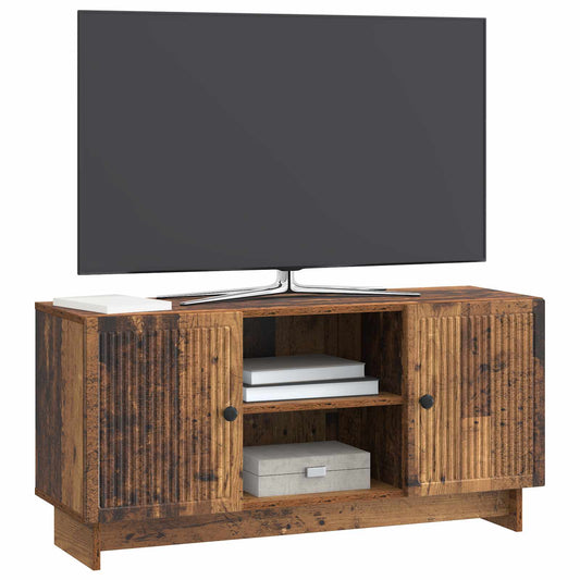 vidaXL Ντουλάπι TV 102 x 34,5 x 50 εκ. Παλαιωμένο ξύλο