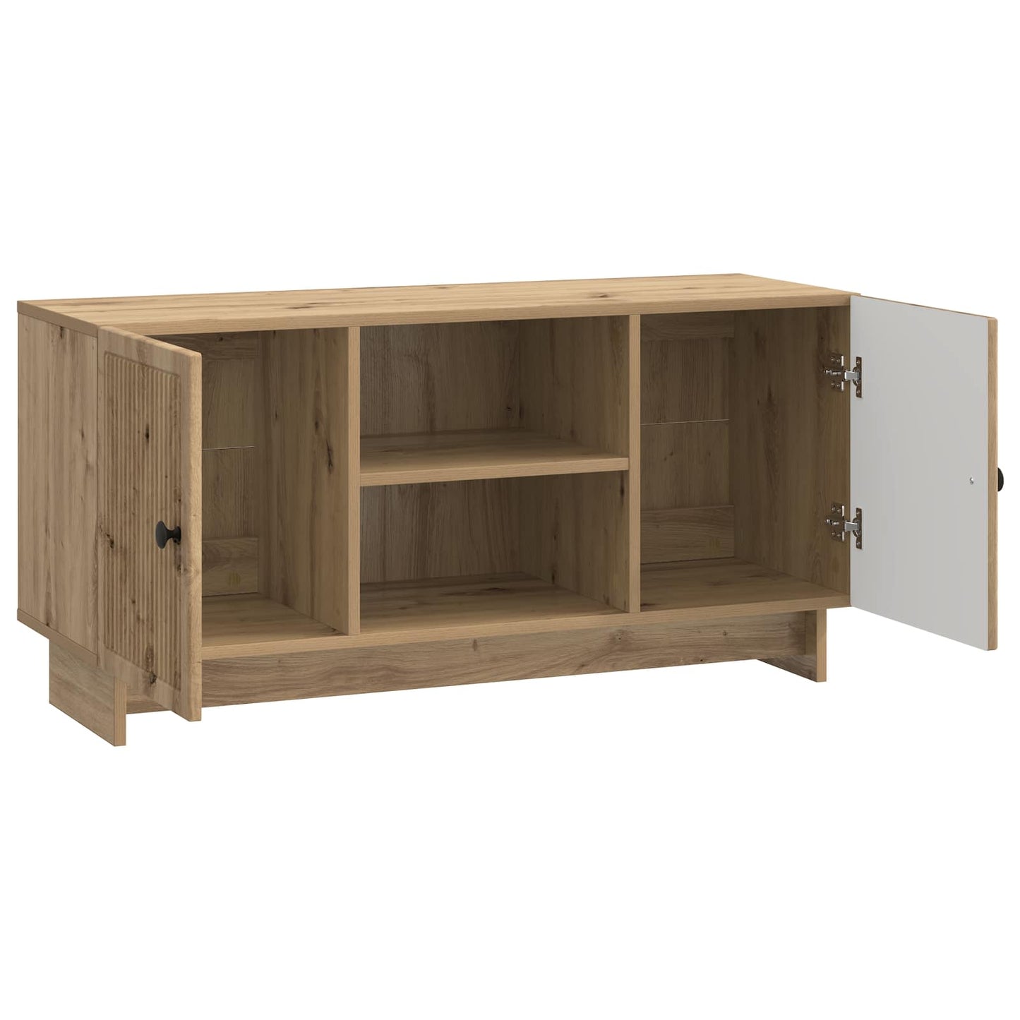 vidaXL Ντουλάπι TV 102 x 34,5 x 50 εκ. Artisan Δρυς Επεξεργασμένο Ξύλο