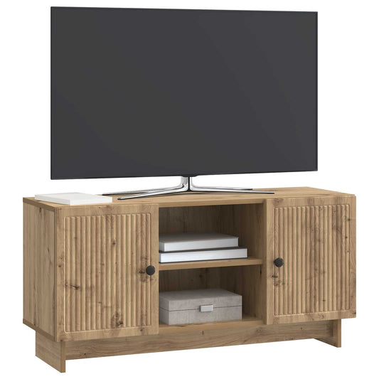 vidaXL Ντουλάπι TV 102 x 34,5 x 50 εκ. Artisan Δρυς Επεξεργασμένο Ξύλο