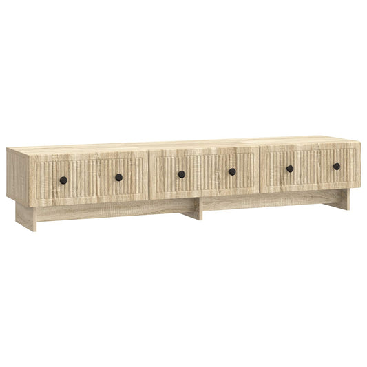 vidaXL Ντουλάπι TV Sonoma Δρυς 147 x 34,5 x 30 εκ Επεξεργασμένο Ξύλο