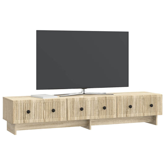 vidaXL Ντουλάπι TV Sonoma Δρυς 147 x 34,5 x 30 εκ Επεξεργασμένο Ξύλο