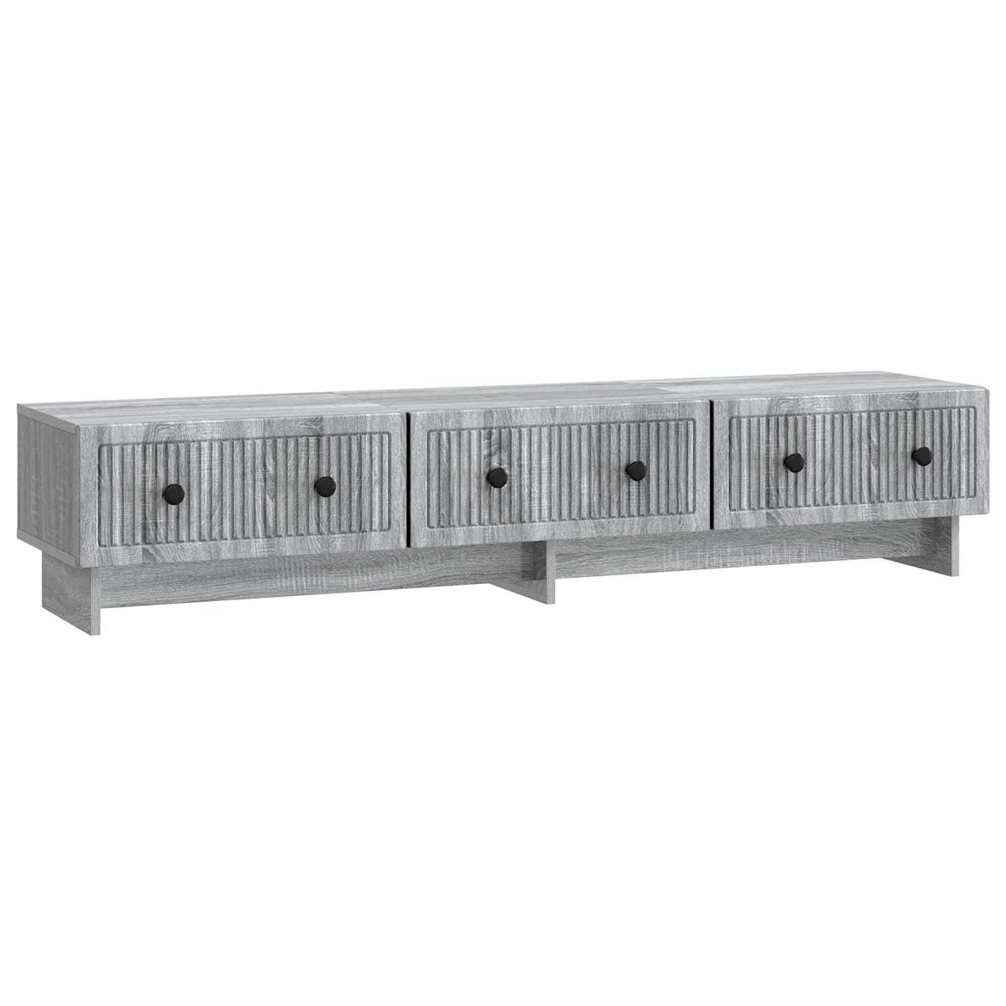 vidaXL Ντουλάπι TV Γκρι Sonoma 147 x 34,5 x 30 εκ Επεξεργασμένο Ξύλο