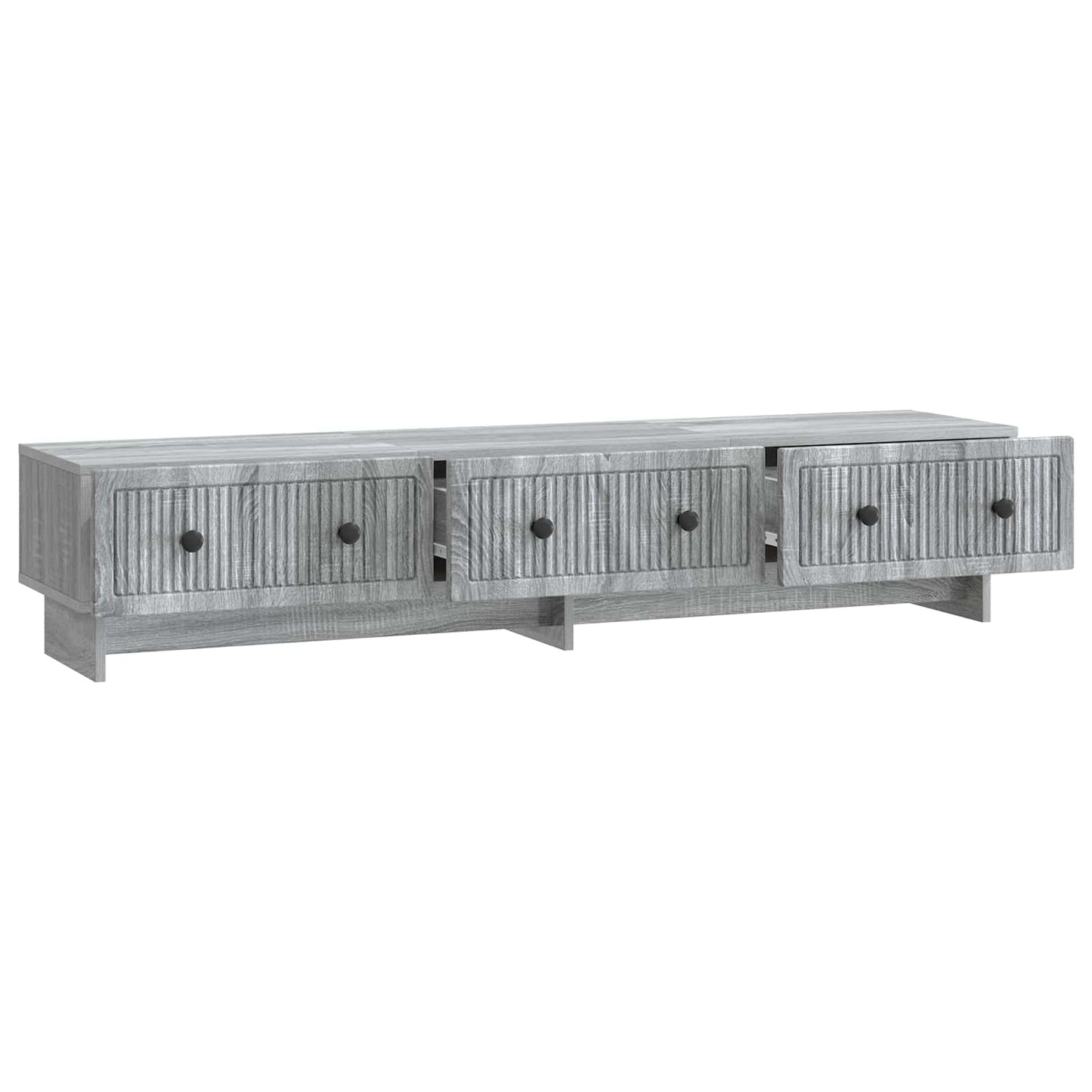 vidaXL Ντουλάπι TV Γκρι Sonoma 147 x 34,5 x 30 εκ Επεξεργασμένο Ξύλο