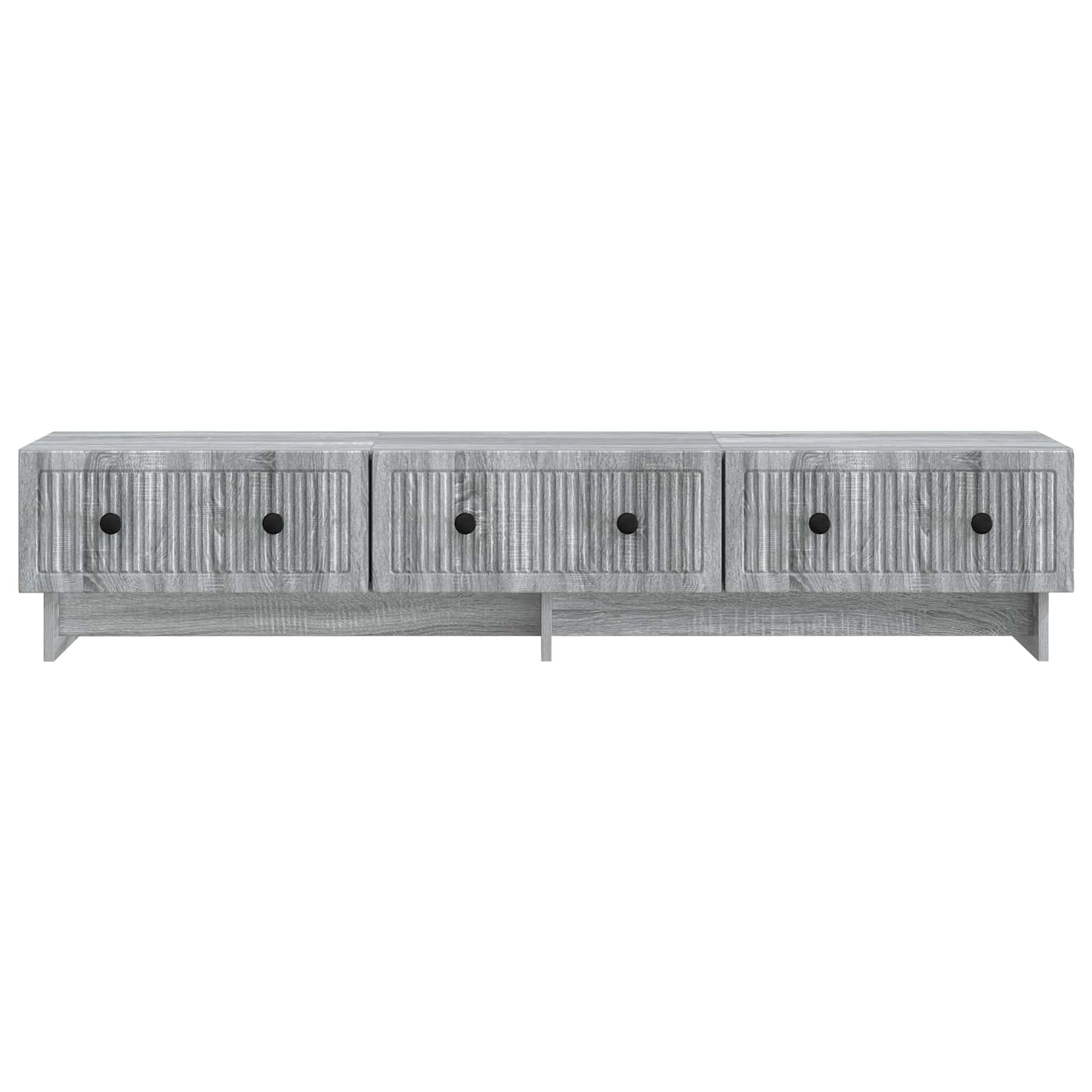vidaXL Ντουλάπι TV Γκρι Sonoma 147 x 34,5 x 30 εκ Επεξεργασμένο Ξύλο