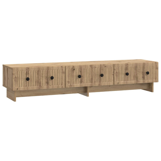 vidaXL Ντουλάπι TV Artisan Δρυς 147 x 34,5 x 30 εκ Επεξεργασμένο Ξύλο