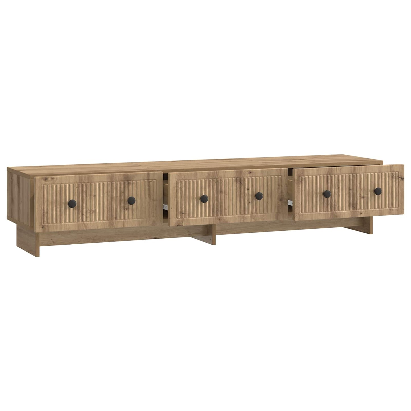 vidaXL Ντουλάπι TV Artisan Δρυς 147 x 34,5 x 30 εκ Επεξεργασμένο Ξύλο