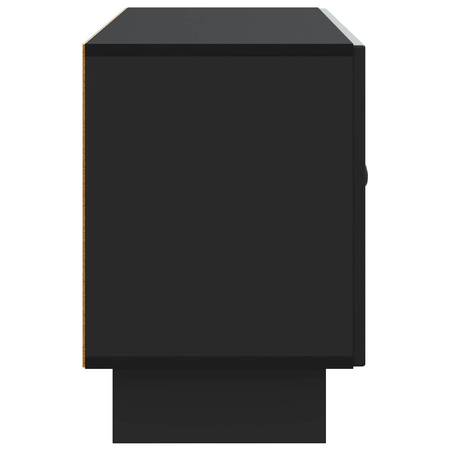 vidaXL Ντουλάπι TV Μαύρο 99 x 34,5 x 50 εκ. Επεξεργασμένο Ξύλο