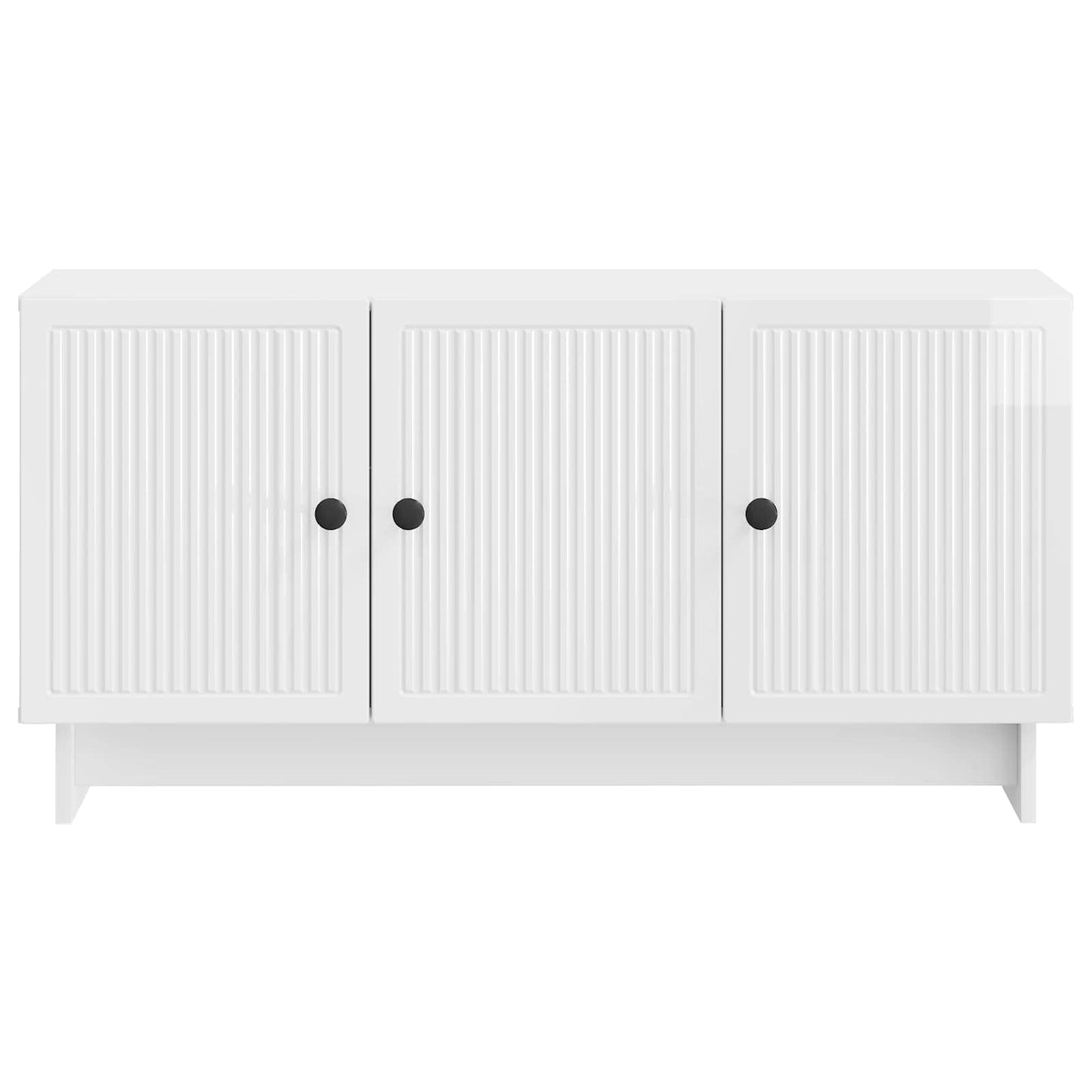 vidaXL Ντουλάπι TV Γυαλιστερό Λευκό 99 x 34,5 x 50 εκ.