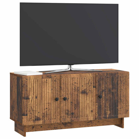vidaXL Ντουλάπι TV Παλαιωμένο ξύλο 99 x 34,5 x 50 εκ.