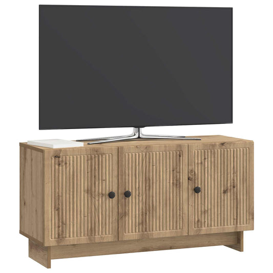 vidaXL Ντουλάπι TV Artisan Δρυς 99 x 34,5 x 50 εκ. Επεξεργασμένο Ξύλο