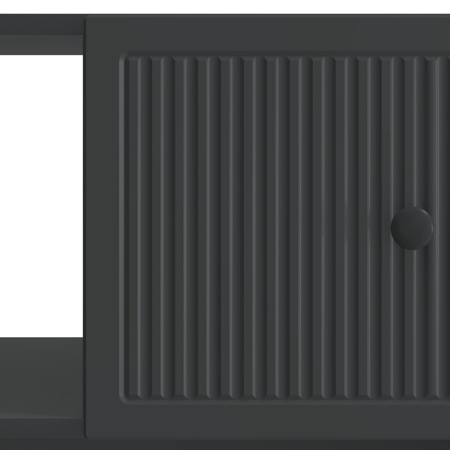 vidaXL Τραπεζάκι σαλονιού Μαύρο 90 x 50 x 40 cm Επεξεργασμένο Ξύλο