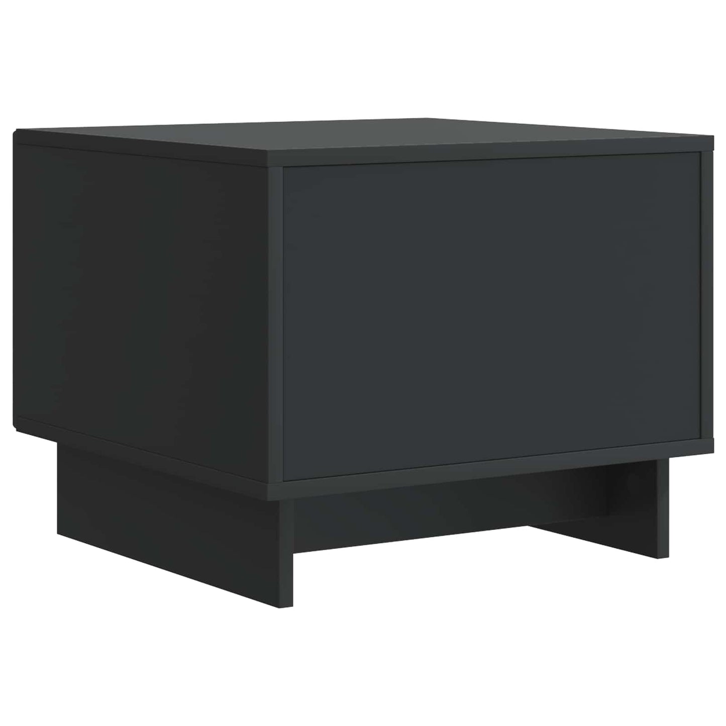 vidaXL Τραπεζάκι σαλονιού Μαύρο 49 x 50 x 40 εκ Επεξεργασμένο Ξύλο