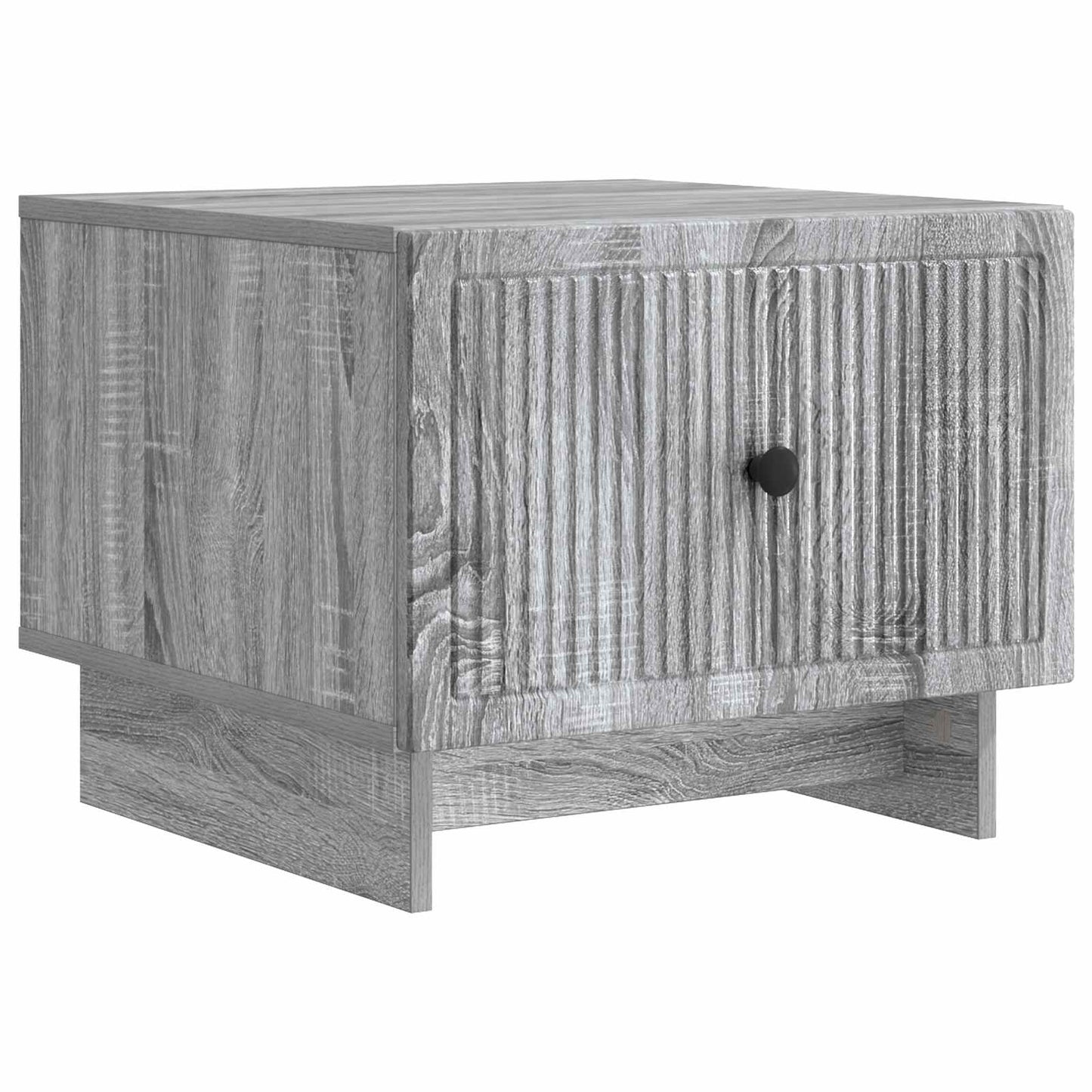 vidaXL Τραπεζάκι σαλονιού με συρτάρι Γκρι Sonoma 49 x 50 x 40 εκ
