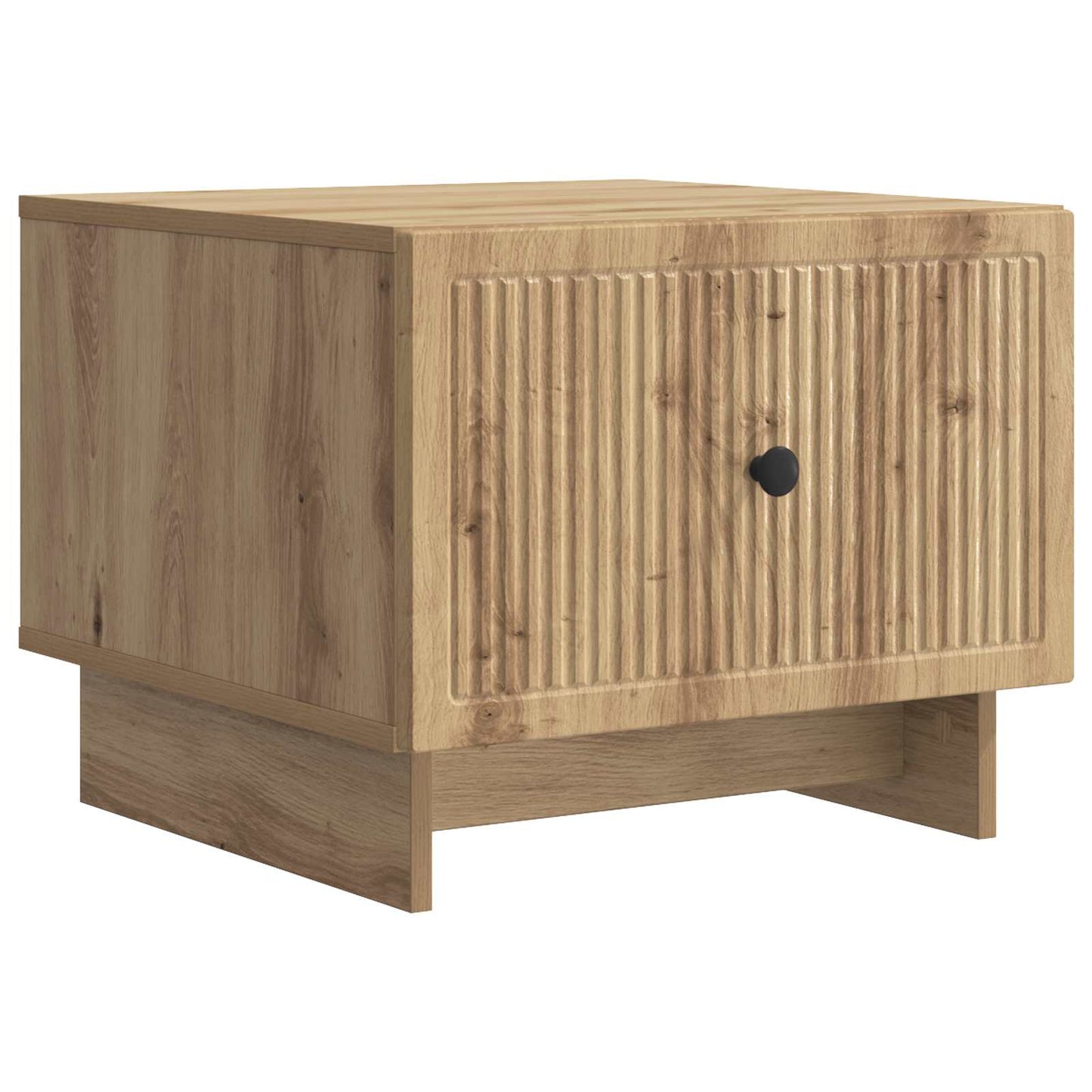 vidaXL Τραπεζάκι σαλονιού με συρτάρι Artisan Δρυς 49 x 50 x 40 εκ