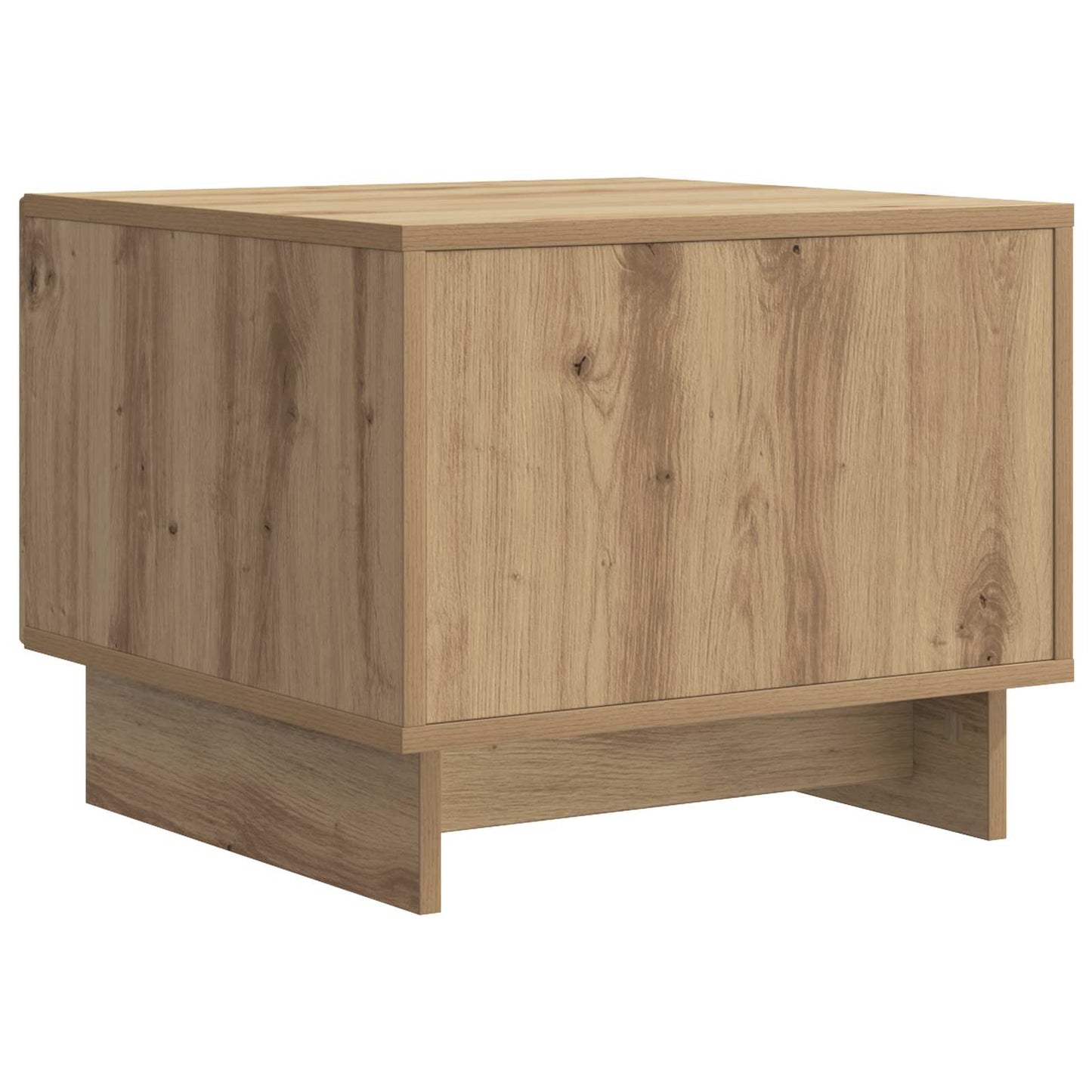 vidaXL Τραπεζάκι σαλονιού με συρτάρι Artisan Δρυς 49 x 50 x 40 εκ