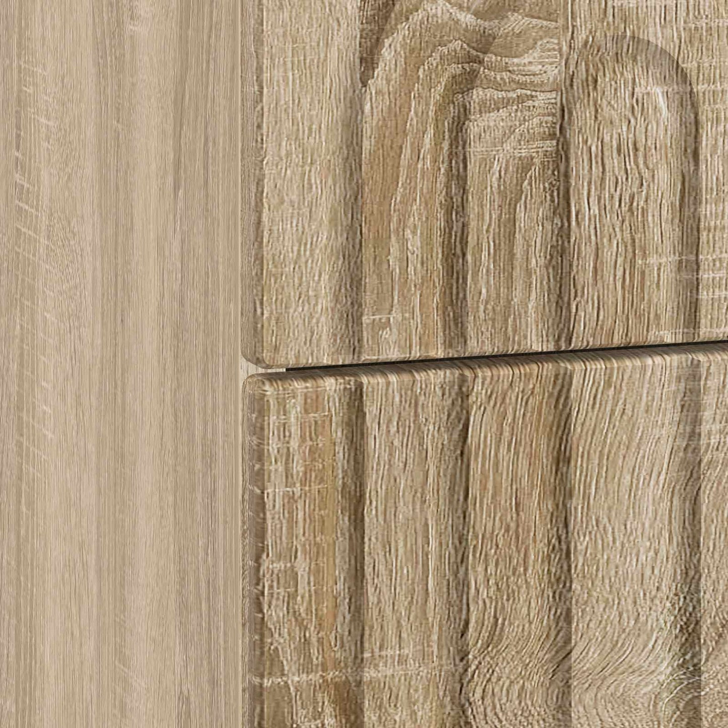 vidaXL Κομοδίνο 2 τμχ. Sonoma Δρυς 43 x 34,5 x 48 εκ
