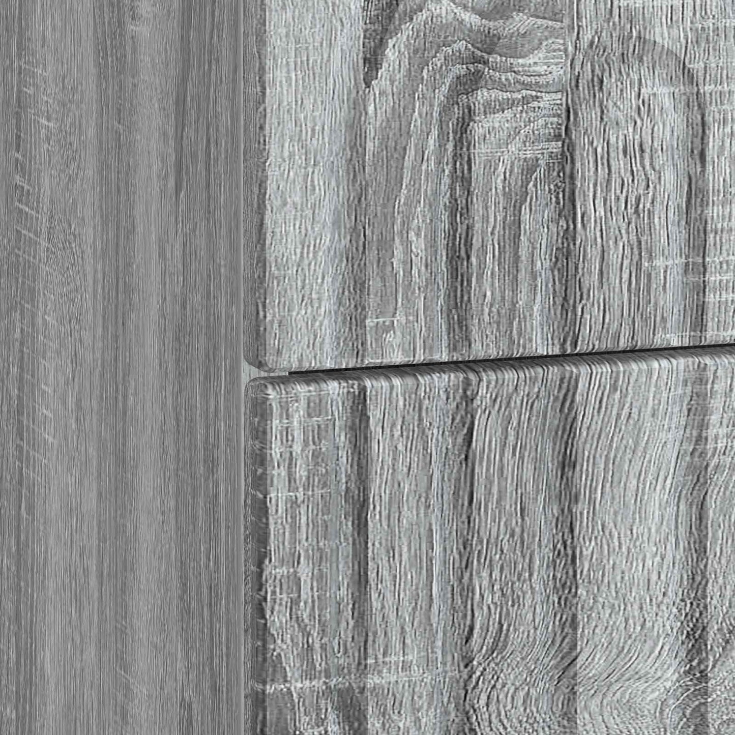 vidaXL Κομοδίνο Γκρι Sonoma 43 x 34,5 x 48 εκ Επεξεργασμένο Ξύλο
