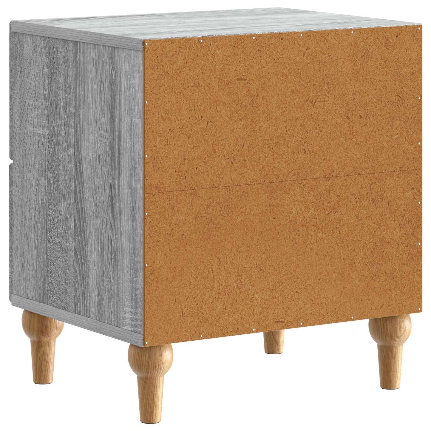 vidaXL Κομοδίνο Γκρι Sonoma 43 x 34,5 x 48 εκ Επεξεργασμένο Ξύλο