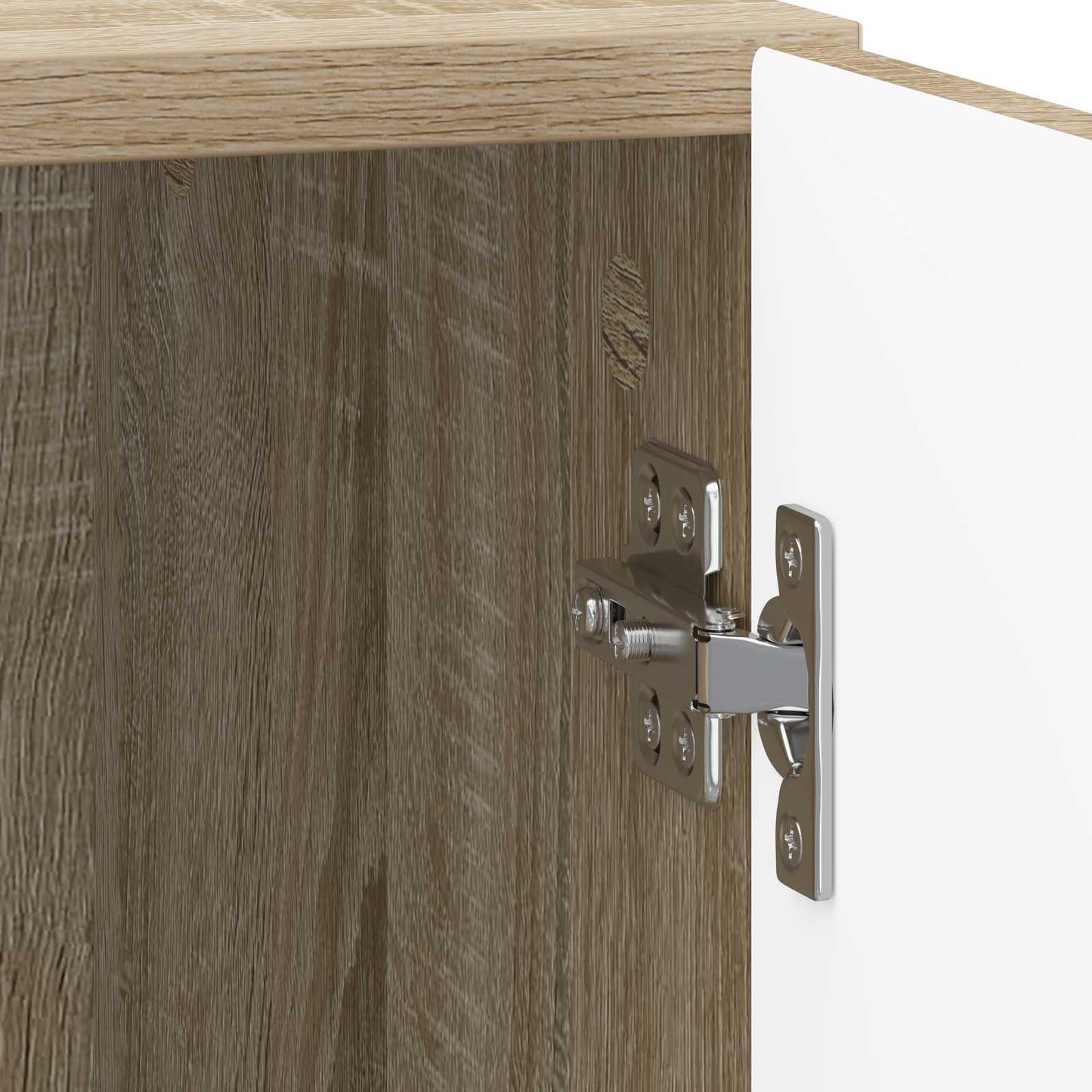 vidaXL Κομοδίνο Sonoma Δρυς 43 x 34,5 x 50 εκ Επεξεργασμένο Ξύλο