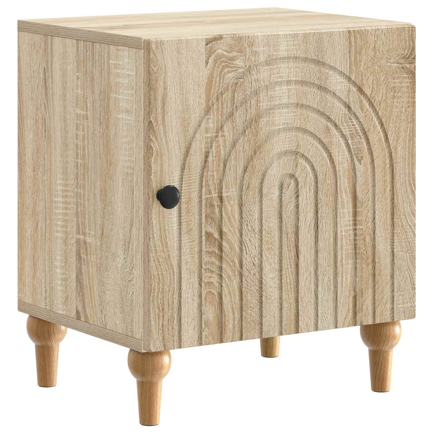 vidaXL Κομοδίνο 2 τμχ. Sonoma Δρυς 43 x 34,5 x 50 εκ