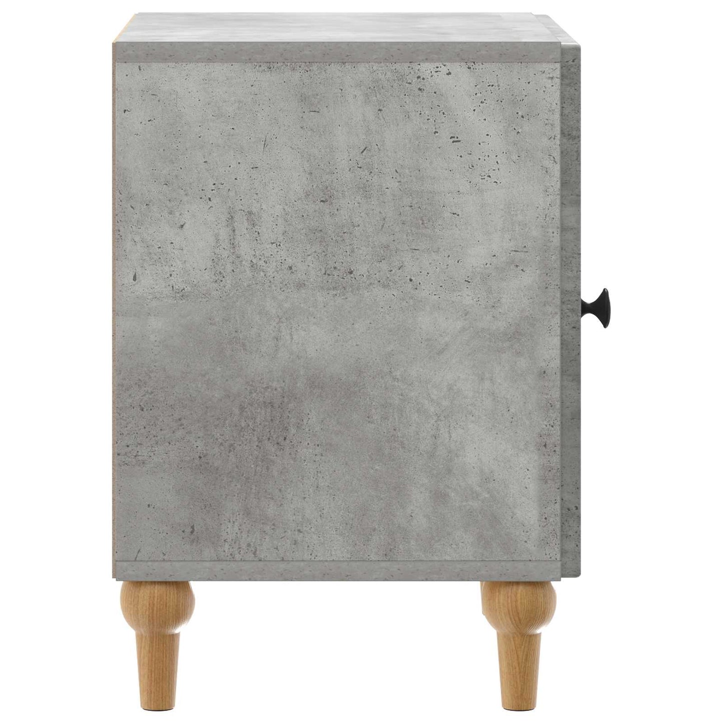 vidaXL Κομοδίνο Γκρι Σκυροδέματος 43 x 34,5 x 50 εκ Επεξεργασμένο Ξύλο