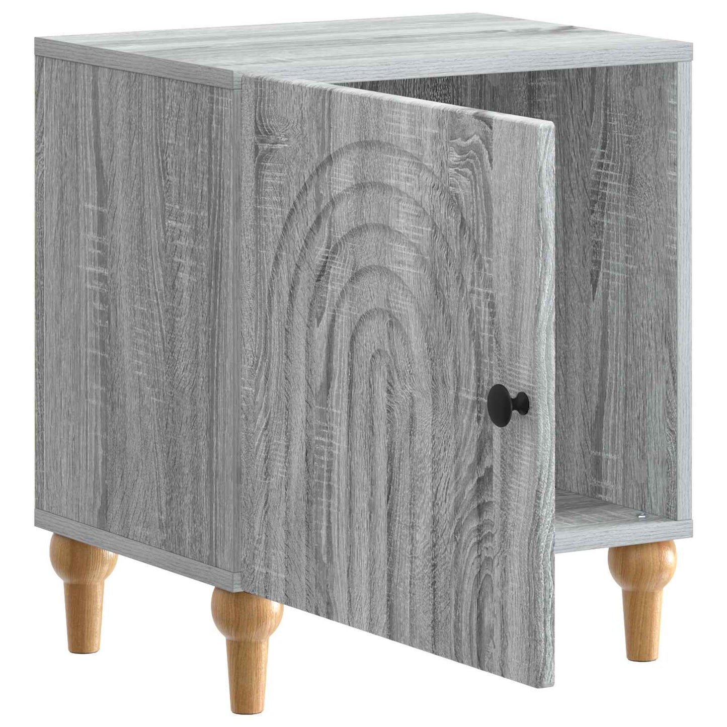 vidaXL Κομοδίνο Γκρι Sonoma 43 x 34,5 x 50 εκ Επεξεργασμένο Ξύλο