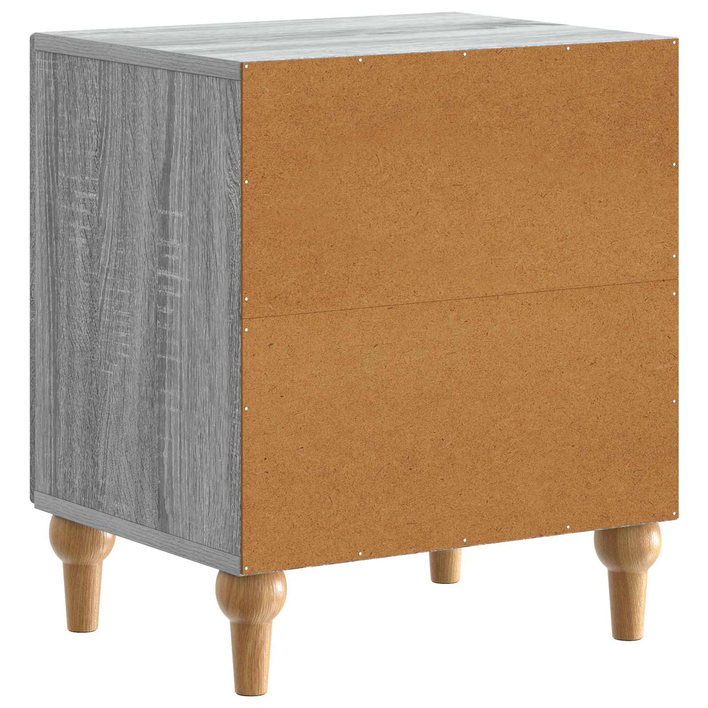 vidaXL Κομοδίνο Γκρι Sonoma 43 x 34,5 x 50 εκ Επεξεργασμένο Ξύλο