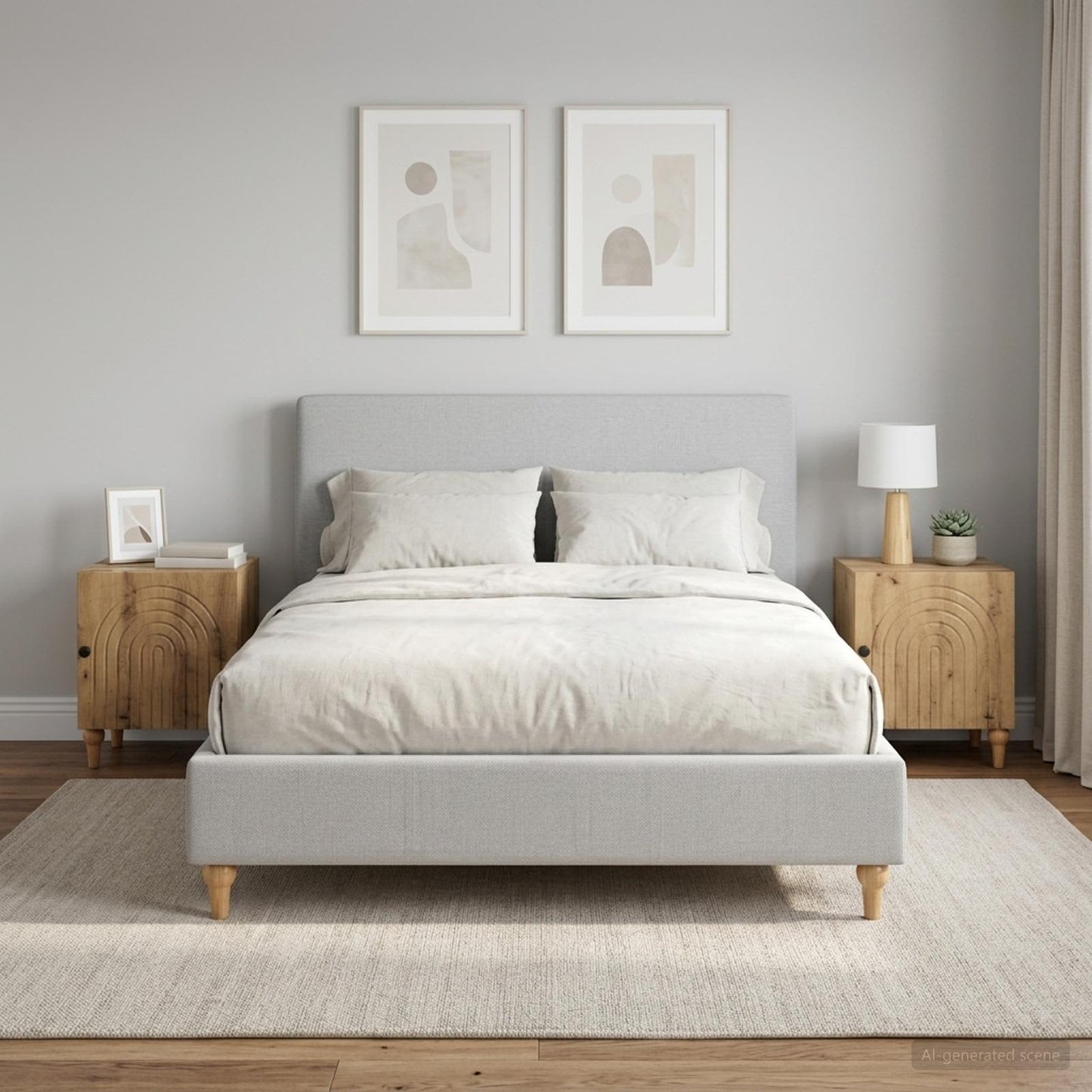 vidaXL Κομοδίνο 2 τμχ. Artisan Δρυς 43 x 34,5 x 50 εκ