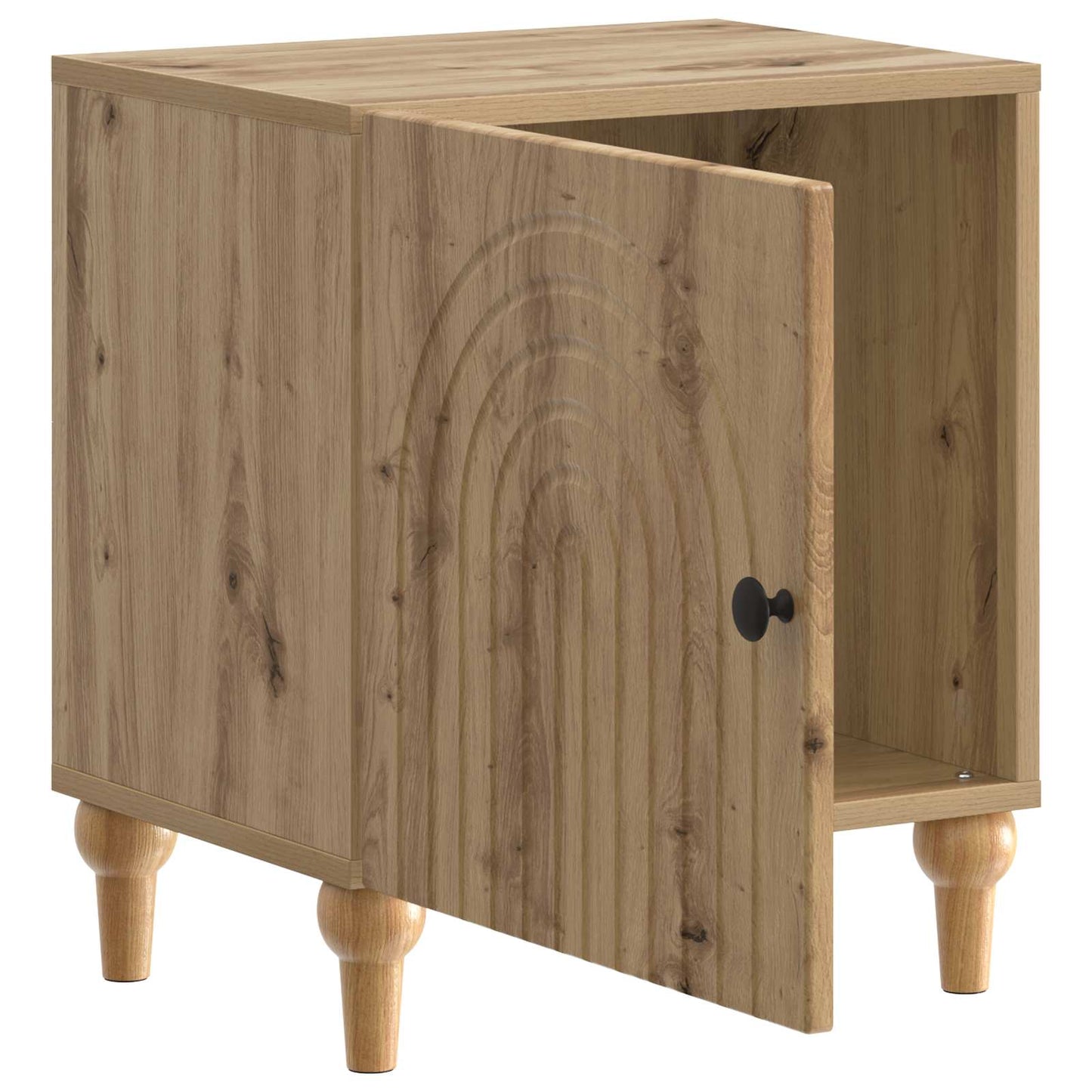 vidaXL Κομοδίνο 2 τμχ. Artisan Δρυς 43 x 34,5 x 50 εκ