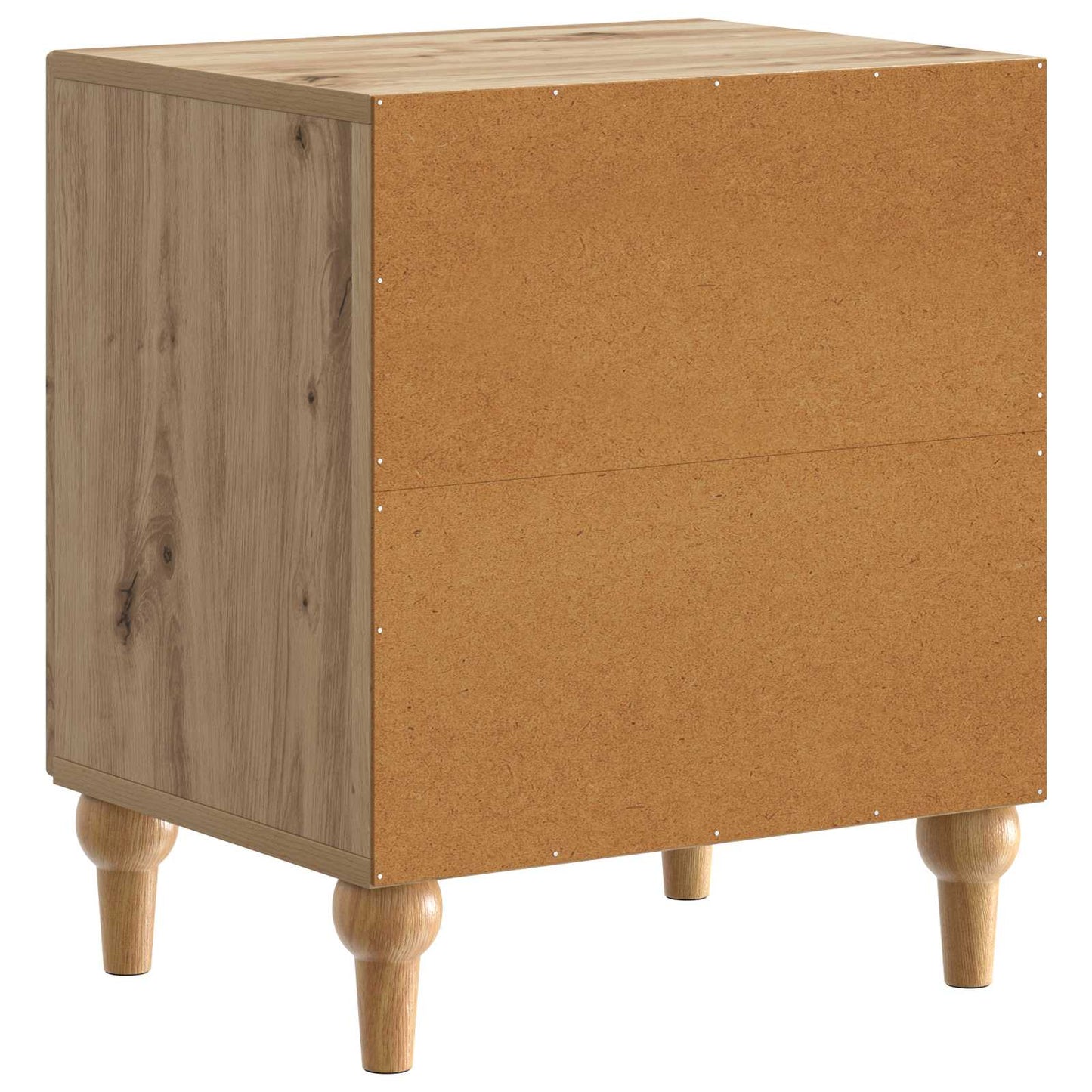 vidaXL Κομοδίνο 2 τμχ. Artisan Δρυς 43 x 34,5 x 50 εκ